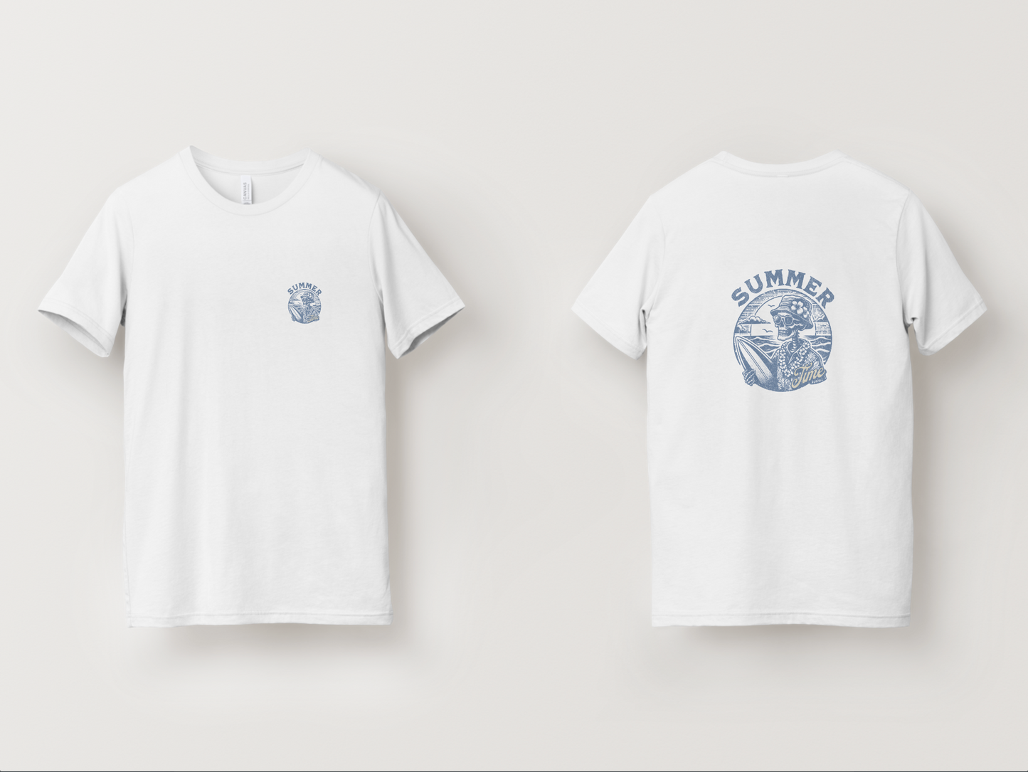 Summer Time Skeleton T-Shirt