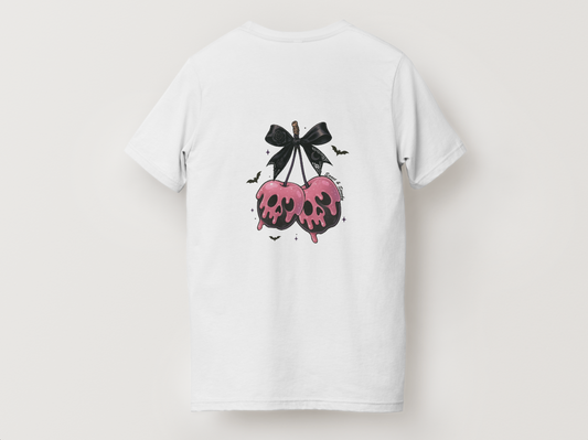 Sweet & Spooky Skull Cherry T-Shirt